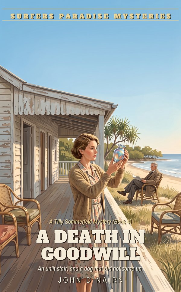 Cover of Book 4: A Death in Goodwill